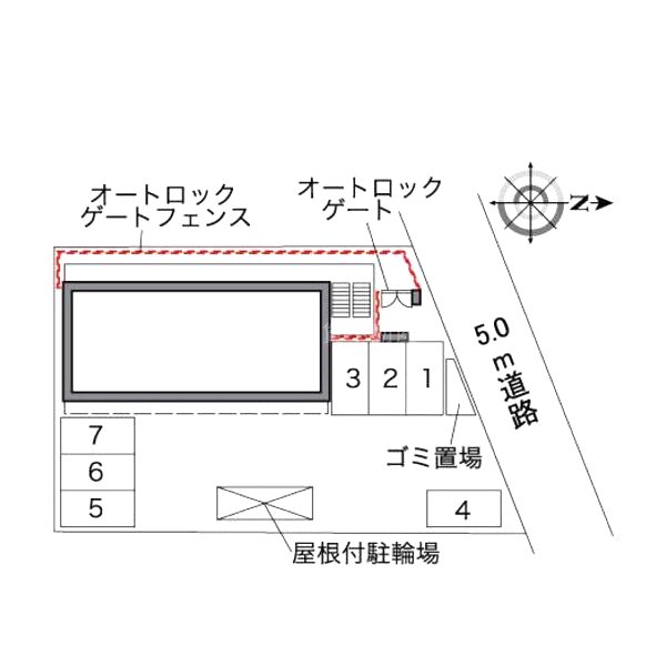レオパレスセジュール高槻の室内写真1枚目