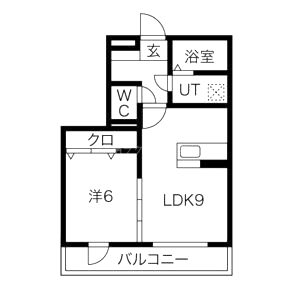 Court Akkinoの間取り図
