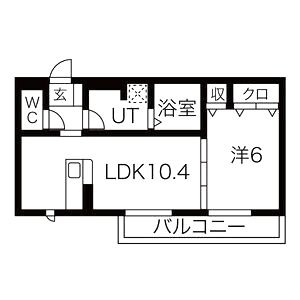 アグレアブルの間取り図