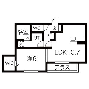 アグレアブルの間取り図