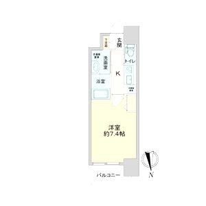 ファーストフィオーレ江坂レガリスの間取り図