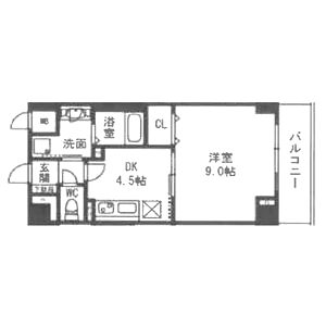 メゾン材木町の間取り図