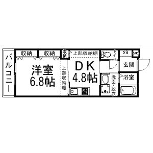 マ・リッチ西院の間取り図