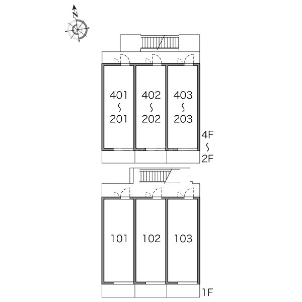 レオパレスガーデン湊の室内写真2枚目