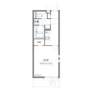 クレイノラ ヴィ メルベーユの間取り図