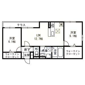 NUKATA COLN Mの間取り図