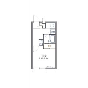レオパレスウィンゴの間取り図