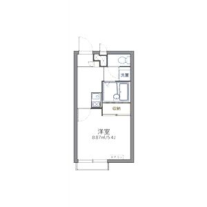 レオパレスウィンゴの間取り図