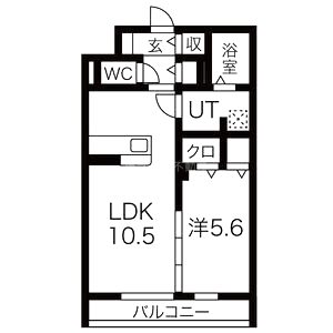 メゾン・ド・クルーの間取り図