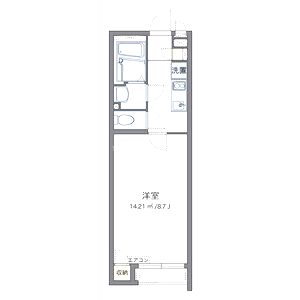 クレイノのぞみ野の間取り図
