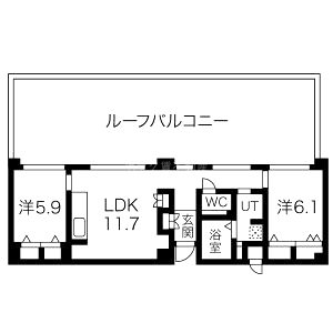 KDXレジデンス甲南山手の間取り図