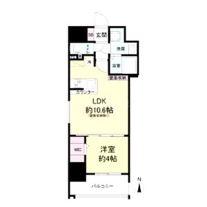 La Douceur玉造の間取り図