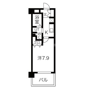 OTOWA神戸元町の間取り図