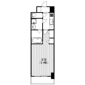 セイル淀屋橋の間取り図