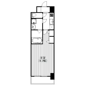 セイル淀屋橋の間取り図