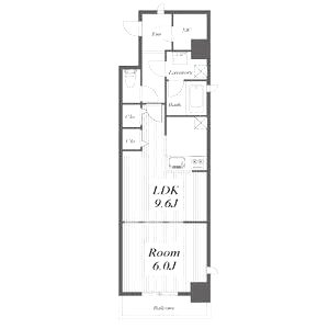 セイル淀屋橋の間取り図