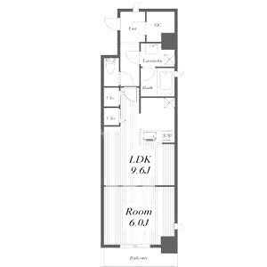セイル淀屋橋の間取り図