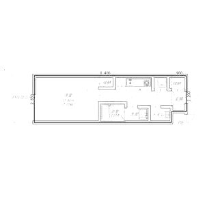 プルメリア江坂の間取り図