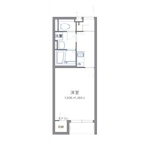 クレイノオレンジドアの間取り図