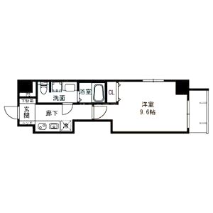 Comenz 梅田 住居の間取り図
