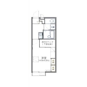 レオパレス辻九第三の間取り図