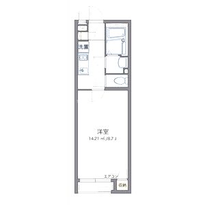 クレイノバンブスヴァルトハイムの間取り図