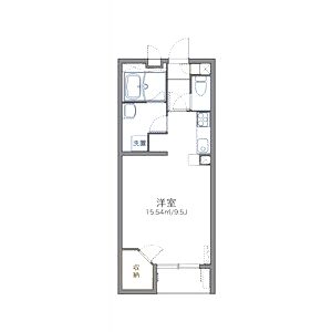 レオネクストイン園部の間取り図