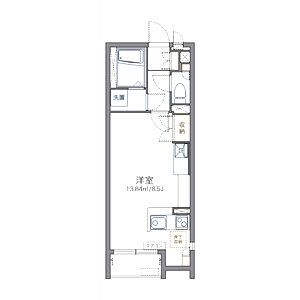 レオネクスト土師新町の間取り図