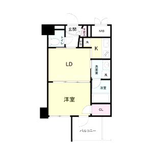 サムティ難波グレイスの間取り図