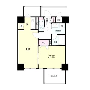 サムティ難波グレイスの間取り図