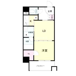 サムティ難波グレイスの間取り図