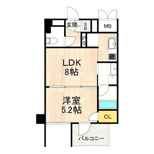 サムティ難波グレイスの間取り図