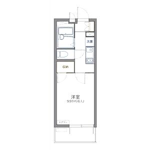 レオパレスルコントワール御影の間取り図
