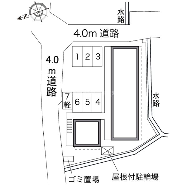 レオパレスヴィレッジ殿城の室内写真1枚目