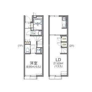 レオネクスト花水木の間取り図