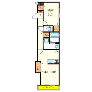 グランドゥール千里の間取り図