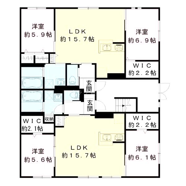 cozy court 千里山田II番館の室内写真1枚目
