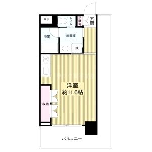 ベルファース尼崎の間取り図