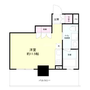 ベルファース尼崎の間取り図