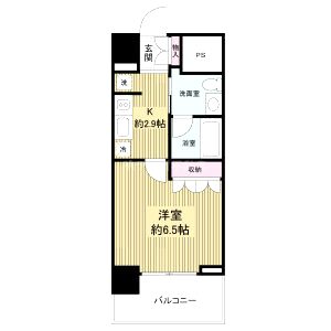 ベルファース尼崎の間取り図