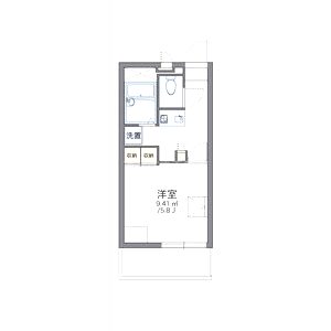 レオパレス銀河の間取り図