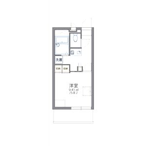 レオパレス銀河の間取り図