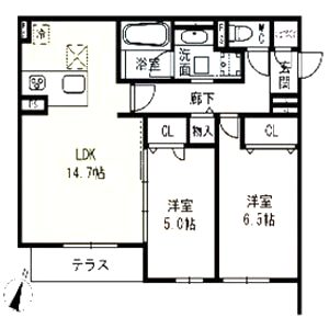 クラシスト瑞光の間取り図