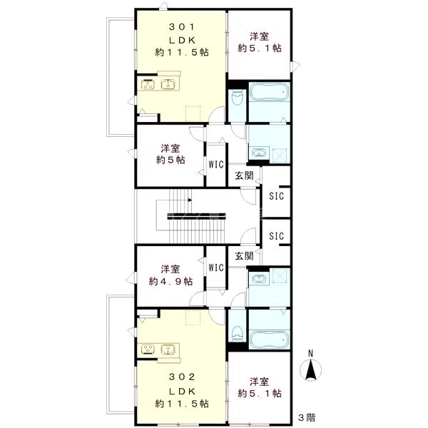 ユアメゾン 富松の室内写真12枚目