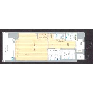 エイペックス京都東山三条の間取り図