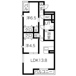 Rana Courtの間取り図