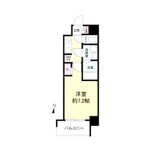 オーキッドレジデンス新大阪の間取り図