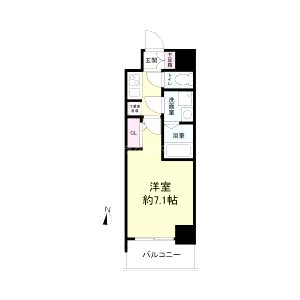 オーキッドレジデンス新大阪の間取り図