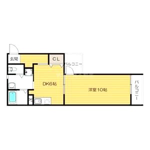 machi terrace高殿の間取り図