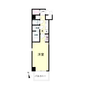 アーバンフラッツ心斎橋 (旧La Douceur心斎橋)の間取り図